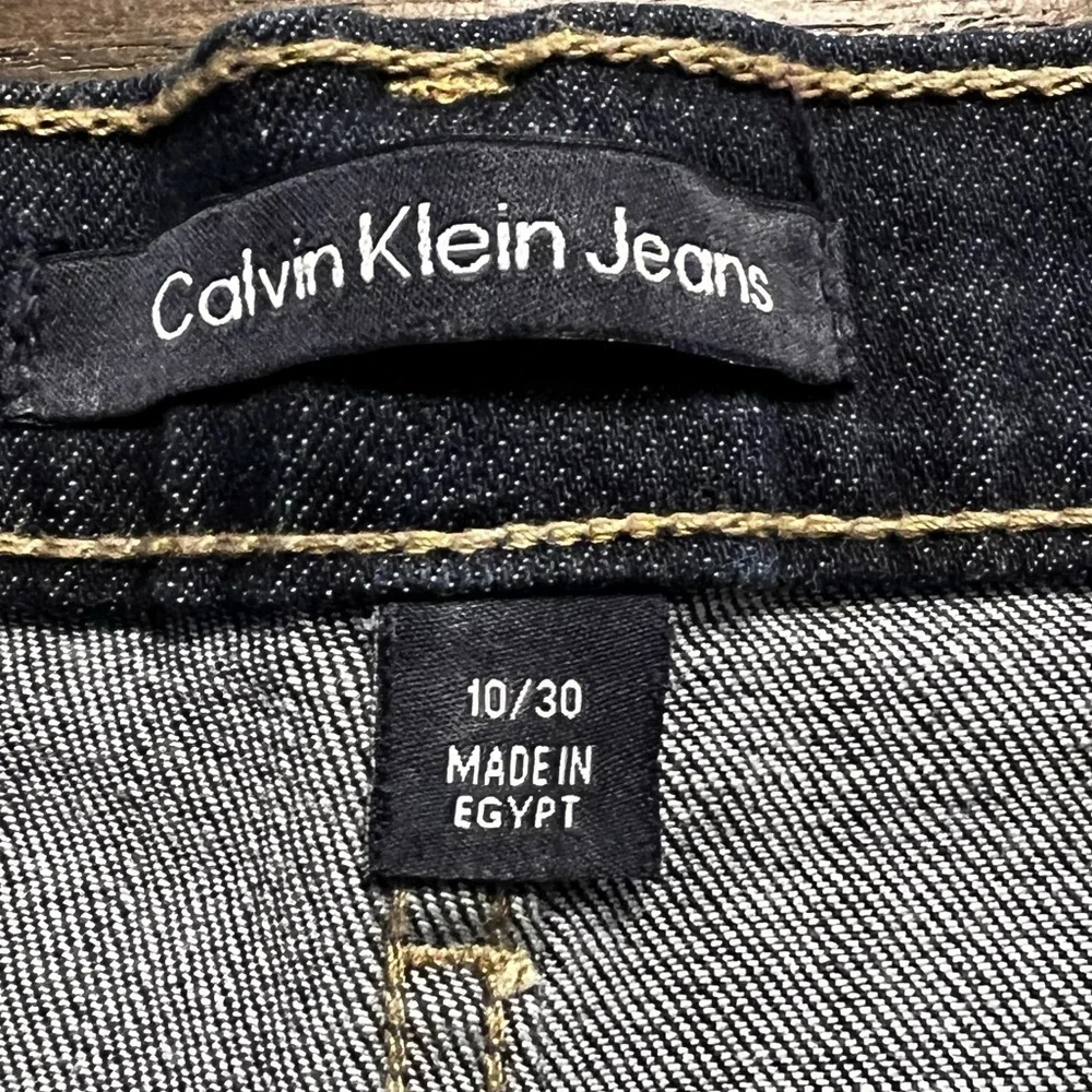 Calvin klein high rise denim Jean shorts new with tags size 10/30